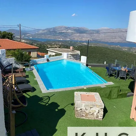 Aliki With Infinity Pool At Village Βίλα *