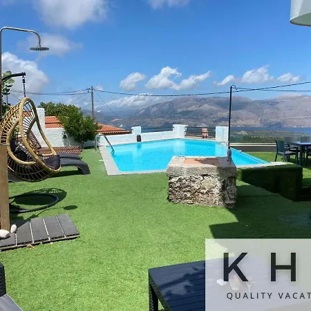 Aliki With Infinity Pool At Village Βίλα *